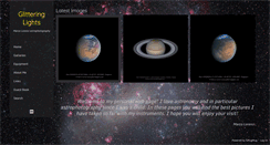 Desktop Screenshot of glitteringlights.com